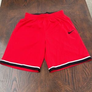 Nike Red Athletic Shorts